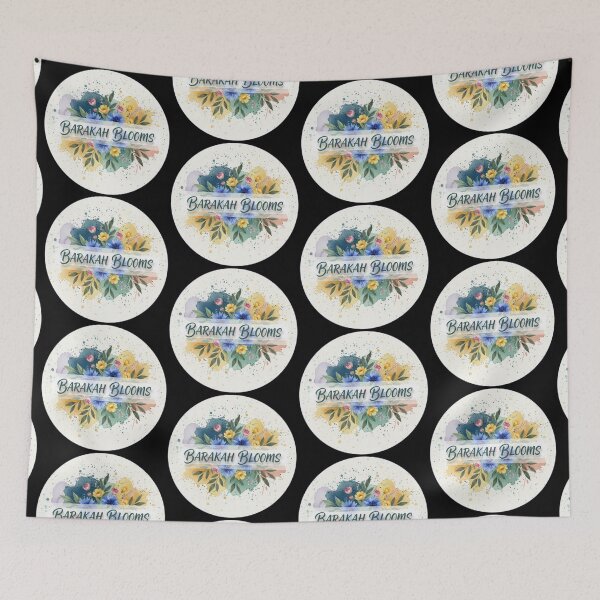 Item preview, Barakah Blooms - Watercolor Floral Circle Design (V.4) designed and sold by D-Islamic.