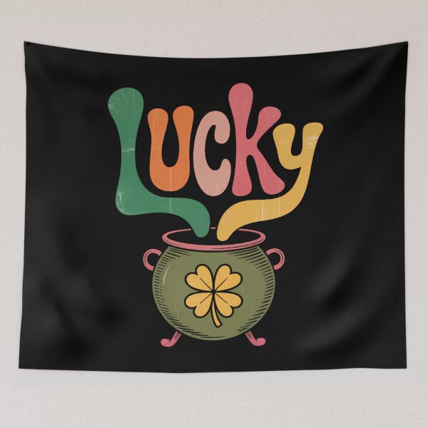 Item preview, Lucky Saint Patrick_s Day clover shamrock designed and sold by tiekanamac.