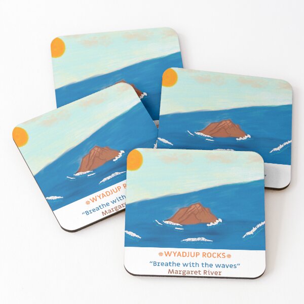 Item preview, Coastal calm Wyadjup rocks  designed and sold by mAmatti.
