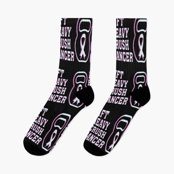 Item preview, Lift Heavy Crush Cancer Breast Cancer Fitness designed and sold by creativerooney.