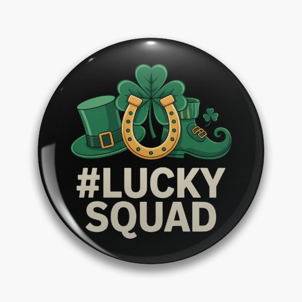 Item preview, Lucky Squad St Patrick Day Leprechaun designed and sold by tiekanamac.