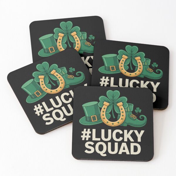 Item preview, Lucky Squad St Patrick Day Leprechaun designed and sold by tiekanamac.