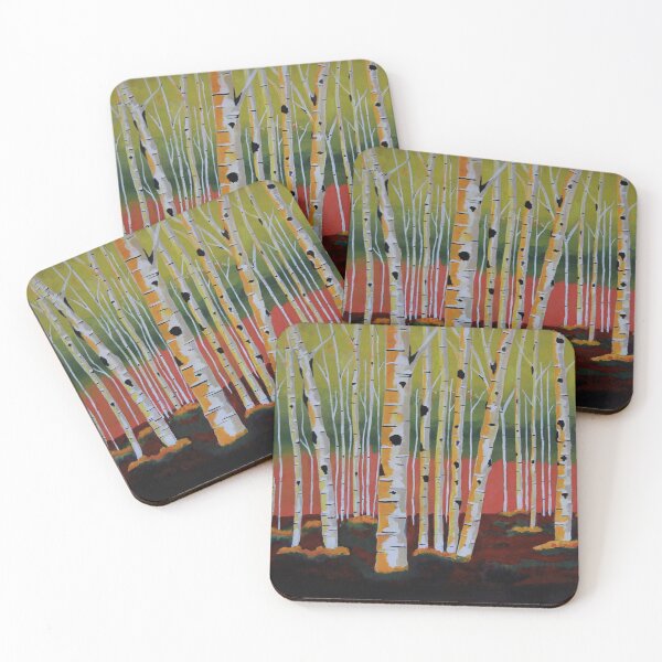 Item preview, Birch Trees Forest Landscape Painting designed and sold by Sartoris Art.