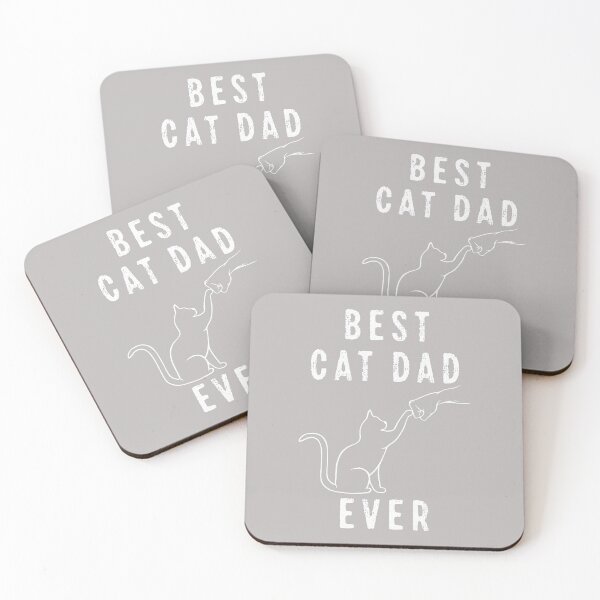 Item preview, Best Cat Dad Ever Cat Daddy Paw Fist Bump Meow designed and sold by mjohnson9.