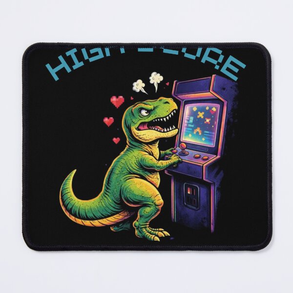 Item preview, High Score T-Rex - Funny Retro Arcade Gamer designed and sold by JakubDesigns89.