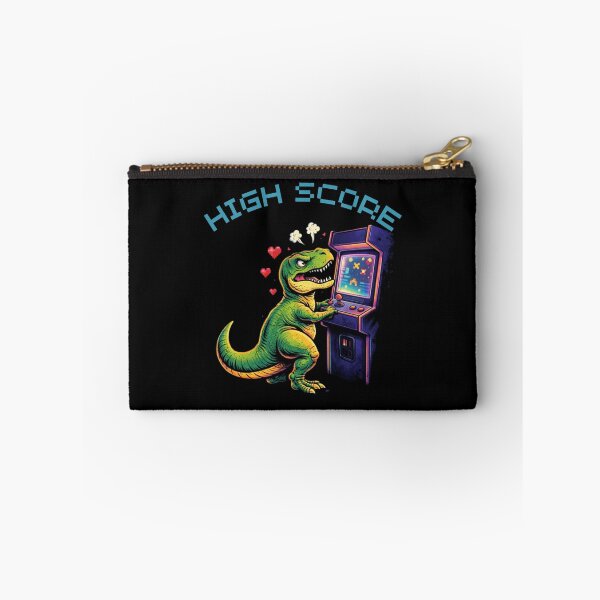 Item preview, High Score T-Rex - Funny Retro Arcade Gamer designed and sold by JakubDesigns89.