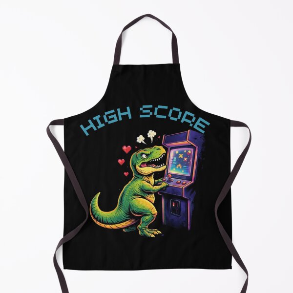 Item preview, High Score T-Rex - Funny Retro Arcade Gamer designed and sold by JakubDesigns89.