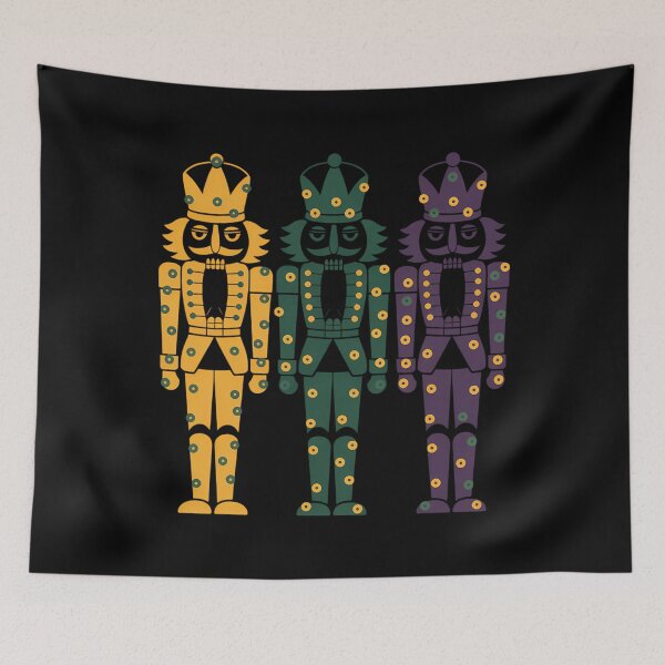 Item preview, Mardi Gras Nutcracker New Orleans designed and sold by tiekanamac.