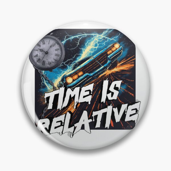 Item preview, Back to the Future - Time is Relative Illustration designed and sold by crizzysketch.