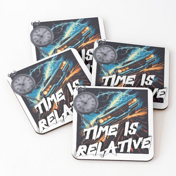 Item preview, Back to the Future - Time is Relative Illustration designed and sold by crizzysketch.