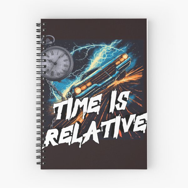 Item preview, Back to the Future - Time is Relative Illustration designed and sold by crizzysketch.