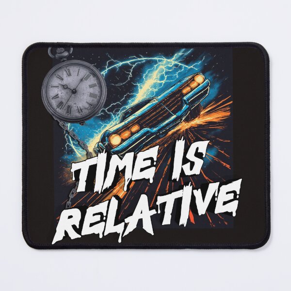 Item preview, Back to the Future - Time is Relative Illustration designed and sold by crizzysketch.