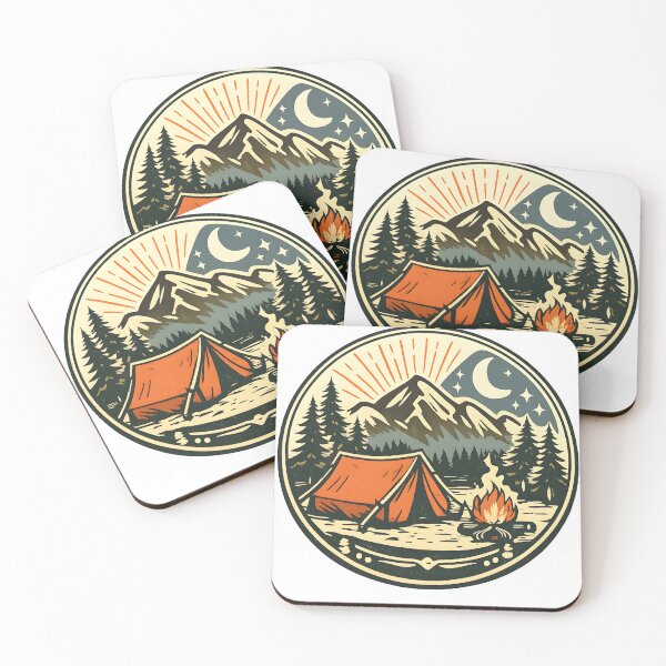 Item preview, Vintage Camping – Retro Outdoor Adventure Logo designed and sold by Dax Studio.