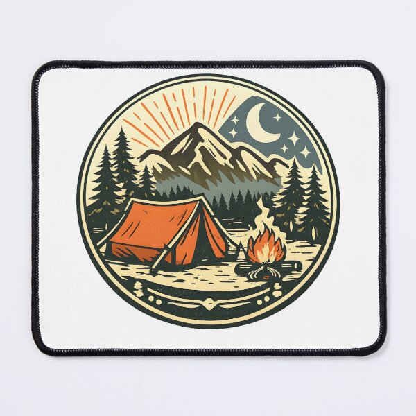 Item preview, Vintage Camping – Retro Outdoor Adventure Logo designed and sold by Dax Studio.