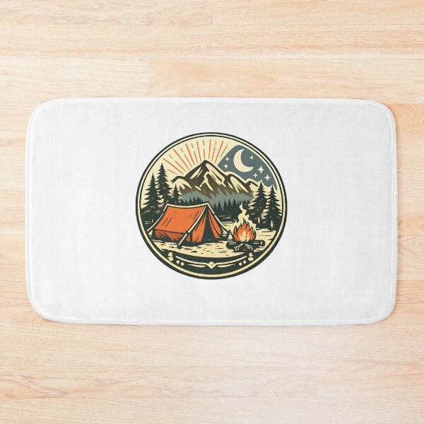 Item preview, Vintage Camping – Retro Outdoor Adventure Logo designed and sold by Dax Studio.