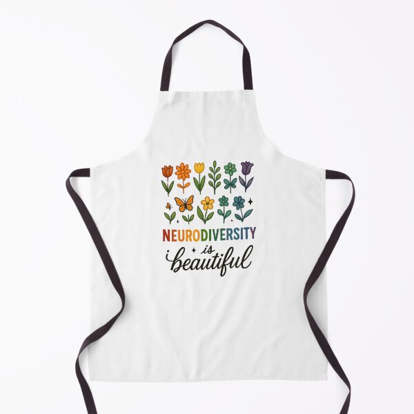 Item preview, Neurodiversity Is Beautiful – Cute Colorful Mental Health Design designed and sold by Suzy Perez Art.