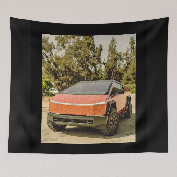 Item preview, cybertruck artwork designed and sold by TEEJAMBOREE.