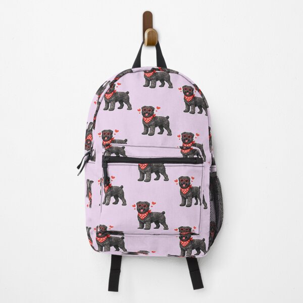 Item preview, Cute Bouvier des Flandres in Love – Minimal Valentine Dog Illustration designed and sold by GoodyPaws.