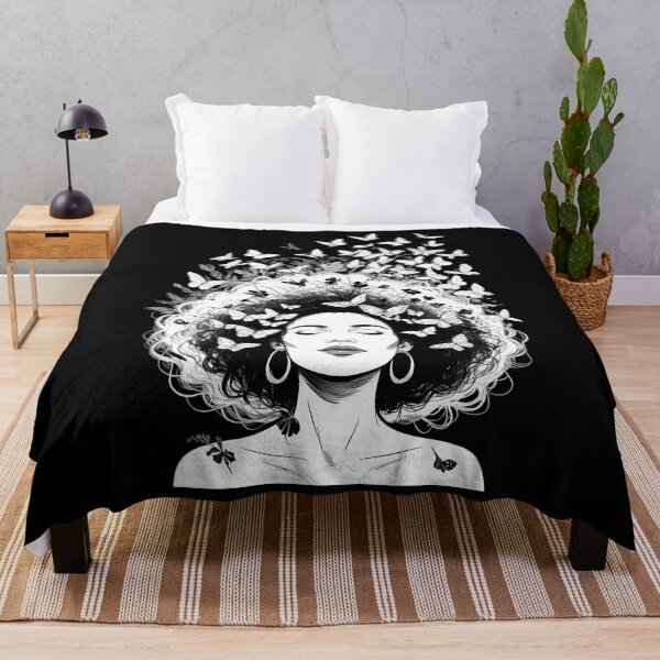 Item preview, Melanin African American Afro designed and sold by tiekanamac.