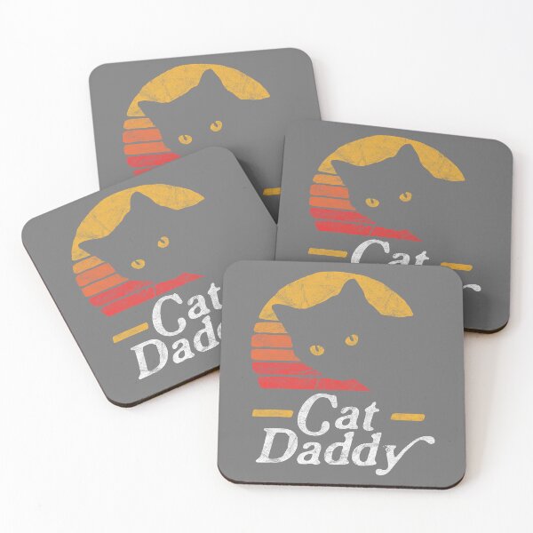 Item preview, Cat Daddy Vintage Cat Retro Distressed designed and sold by KristineLi.