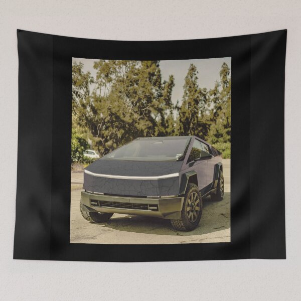 Item preview, cybertruck artwork designed and sold by TEEJAMBOREE.