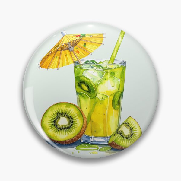 Item preview, Summery Kiwi Fresh Lemonade Yellow designed and sold by LiskoDesign.
