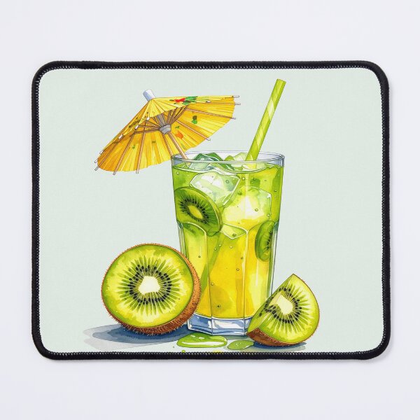 Item preview, Summery Kiwi Fresh Lemonade Yellow designed and sold by LiskoDesign.
