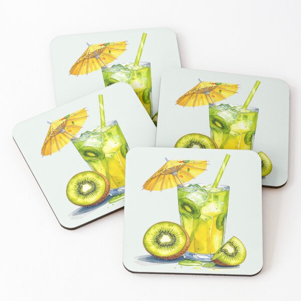 Item preview, Summery Kiwi Fresh Lemonade Yellow designed and sold by LiskoDesign.