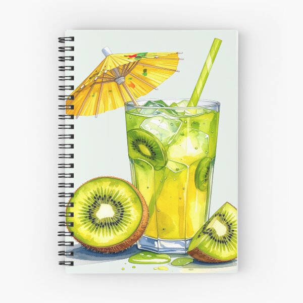 Item preview, Summery Kiwi Fresh Lemonade Yellow designed and sold by LiskoDesign.