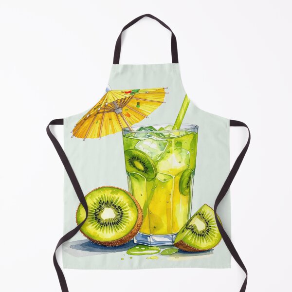 Item preview, Summery Kiwi Fresh Lemonade Yellow designed and sold by LiskoDesign.