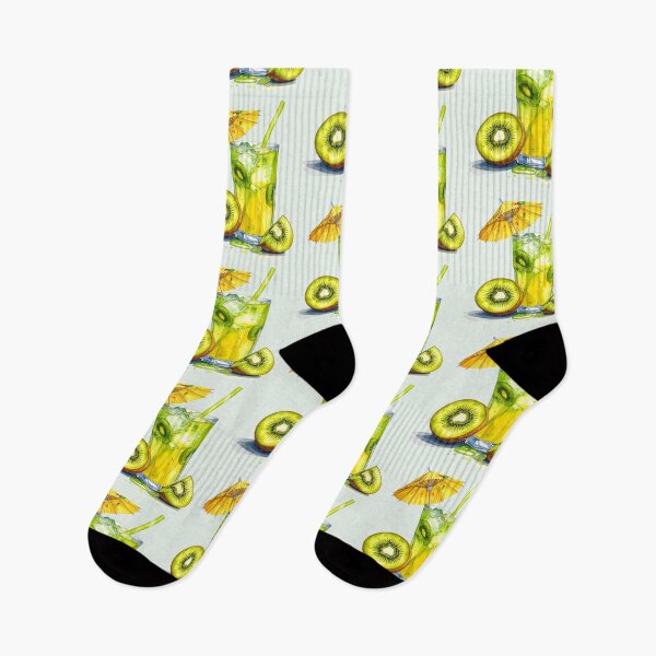 Item preview, Summery Kiwi Fresh Lemonade Yellow designed and sold by LiskoDesign.