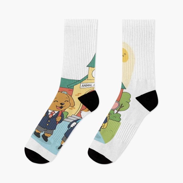 Item preview, Dog, Cat, and Mouse Kids Leaving School, School Uniforms, Happy Vector Art designed and sold by Fandom Universe.