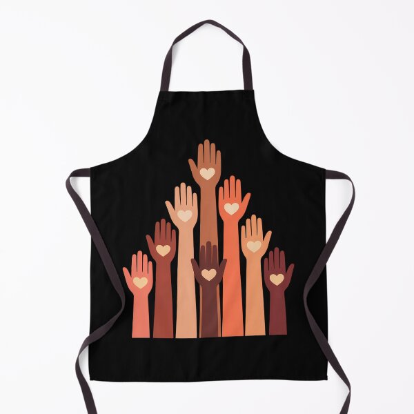 Item preview, Melanin Hand Hearts Black History Month African American designed and sold by tiekanamac.
