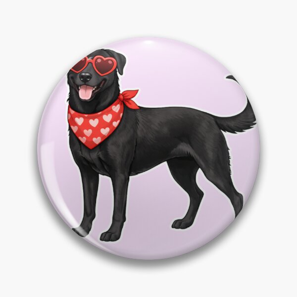 Item preview, Cute Majorca Shepherd Dog in Love – Minimal Valentine Dog Illustration designed and sold by GoodyPaws.