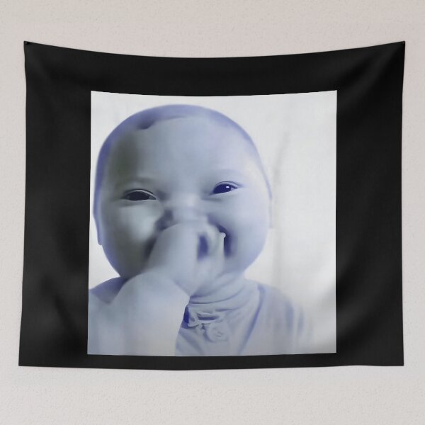Item preview, Ai Laughing Baby Meme Brainrot designed and sold by JohnBrightIdeas.