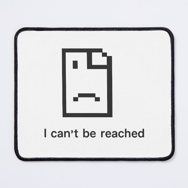 Item preview, I Can’t Be Reached – Pixel Error Offline Sticker & Tee designed and sold by haitrieuic96.