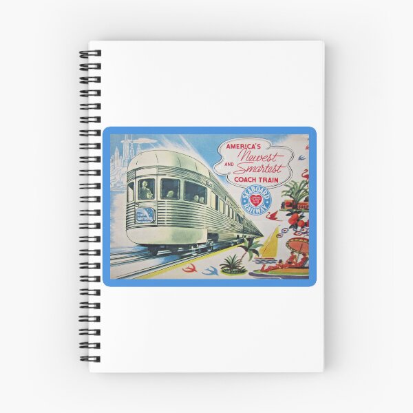 Item preview, Vintage Seaboard Railway - Americas Newest and Smartest Coach Train designed and sold by QuayTradingCo.
