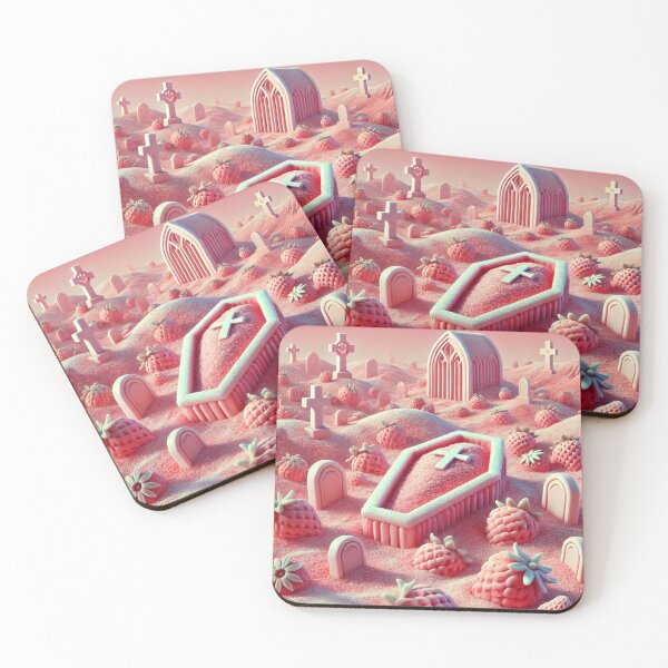 Item preview, Pink cemetery designed and sold by snoWorkshop.