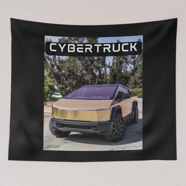 Item preview, cybertruck artwork designed and sold by TEEJAMBOREE.