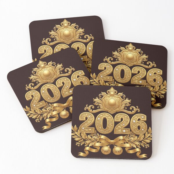 Item preview, Golden Grandeur: 2026 Ornate Celebration Design designed and sold by Omikook.