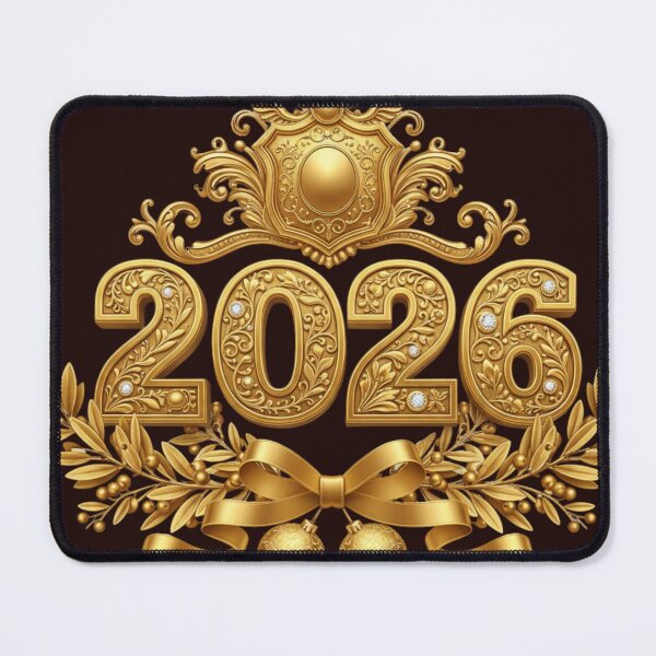Item preview, Golden Grandeur: 2026 Ornate Celebration Design designed and sold by Omikook.