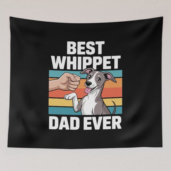 Artikelvorschau, Whippet als Haustier – der beste Whippet-Papa aller Zeiten! entworfen und verkauft von InspiredFoul.