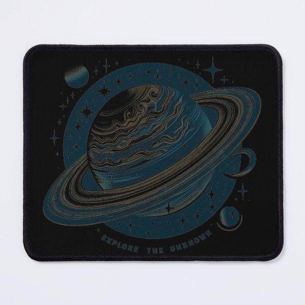 Item preview, Explore The Unknown - Vintage Space Planets & Galaxy Adventure designed and sold by Thompika.