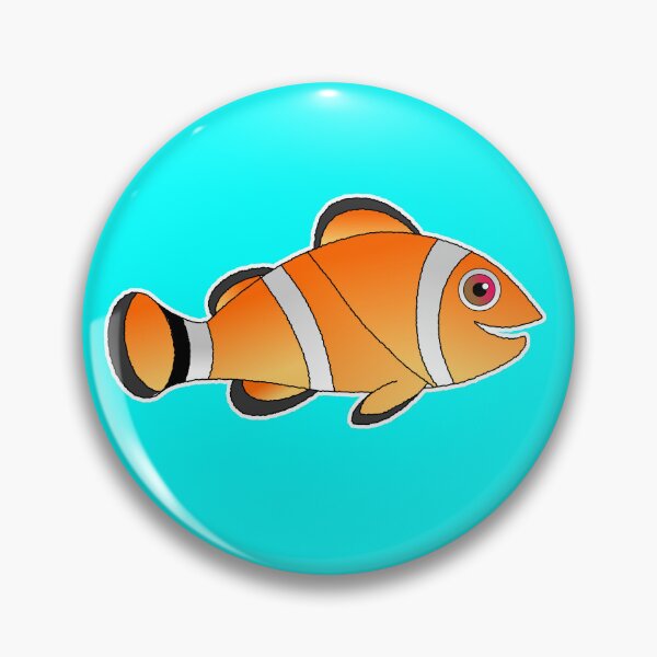 Item preview, Colorful Clown Fish Cartoon Design designed and sold by themagiccrayons.