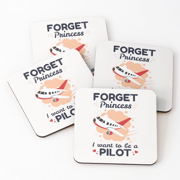 Item preview, Forget Princess I Want to Be a Pilot designed and sold by jaygo.