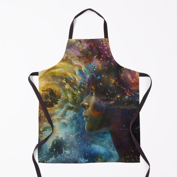 Item preview, Cosmic Mindscape: Galaxy Portrait in Nebula Dreams designed and sold by Prayful.
