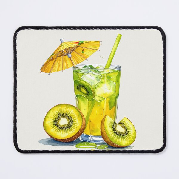Item preview, Summery kiwi refreshing lemonade, golden kiwis designed and sold by LiskoDesign.