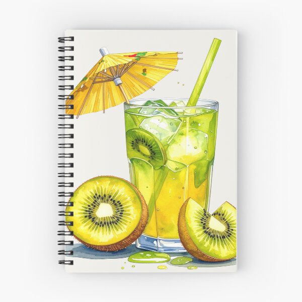 Item preview, Summery kiwi refreshing lemonade, golden kiwis designed and sold by LiskoDesign.