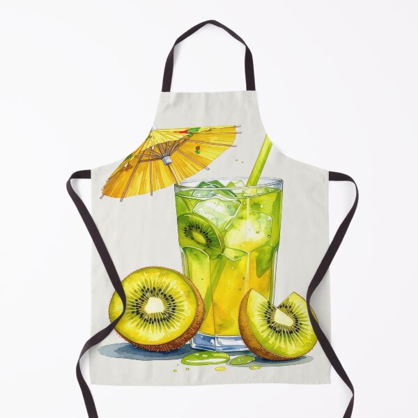 Item preview, Summery kiwi refreshing lemonade, golden kiwis designed and sold by LiskoDesign.