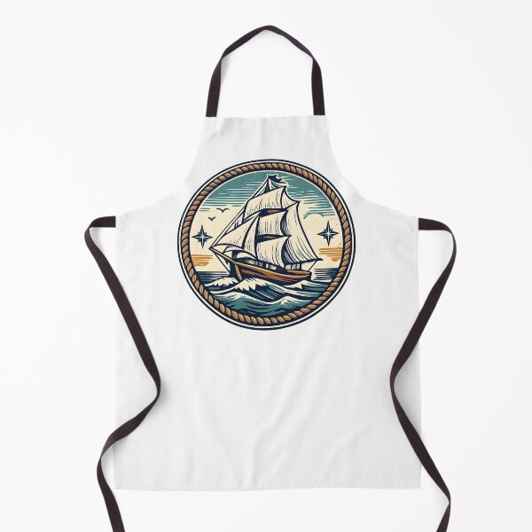 Item preview, Vintage Sailboat – Retro Nautical Logo designed and sold by Dax Studio.